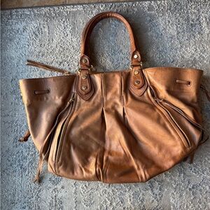 Botkier Tan Leather Tote Bag